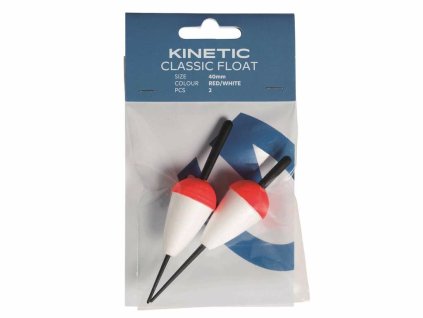 Kinetic Classic Float 40mm red/white
