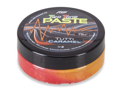 MS Range obalovací pasta dvoubarevná tutti caramel