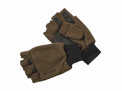 Zimní rukavice proti větru Kinetic Wind Stop Fold Over Mitt Green Xl