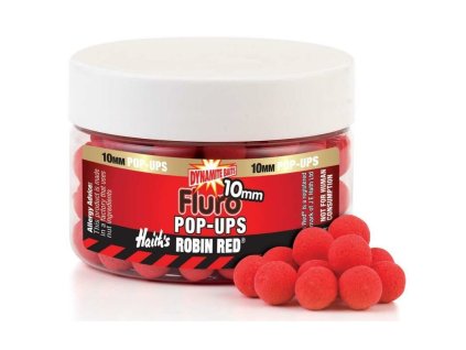 Dynamite Baits Pop-Ups Fluro Robin Red 10 mm