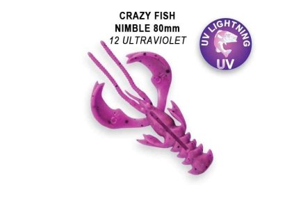 Nimble 8cm floating color 12 ultraviolet