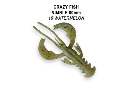 Nimble 8cm floating color 16 watermelon