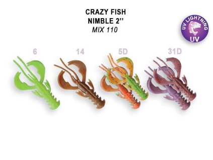 Nimble 5cm floating color M110