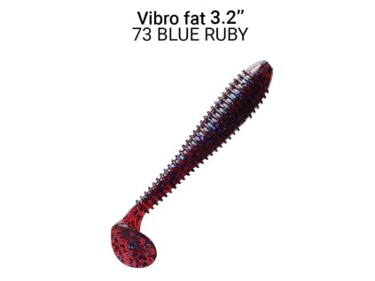 Vibro Fat 8cm barva 73 Blue Ruby 5ks
