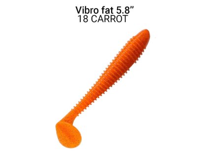 Vibro Fat 14,5 cm barva 18 carrot 3ks