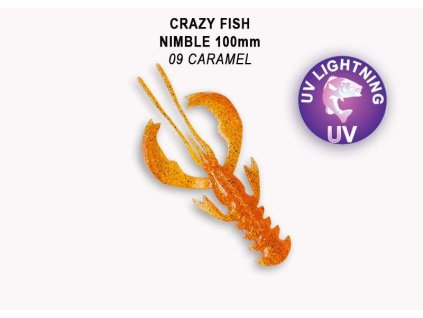 Nimble 10cm color 9 caramel balení 5 kusů