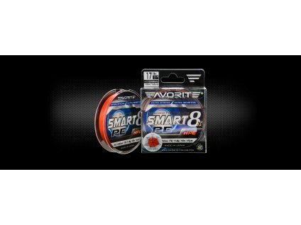 Favorite Smart 8 PE orange #2/0,242mm 30lb/13,8kg
