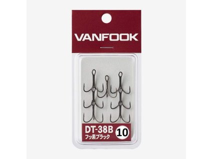 Vanfook trojháčky DT-38B vel. 10, 7ks