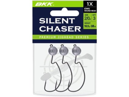 BKK Jigová hlavička Silent Chaser 1X EWG Round Head 10,6g Velikost 3/0 3ks