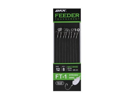 BKK Návazec Feeder Tournament FT-1 Bait Band Rigs Velikost  8ks