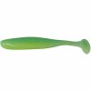 Keitech: Gumová nástraha Easy Shiner 3,5" 8,9cm 3,9g Lime Chartreuse Glow 7ks