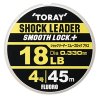 TORAY Fluorocarbon Shock Leader Smooth Lock + 45 m 0,128 mm
