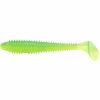 Keitech: Gumová nástraha Swing Impact FAT 3,3" 8,4cm 5,6g Lime Chartreuse 7ks