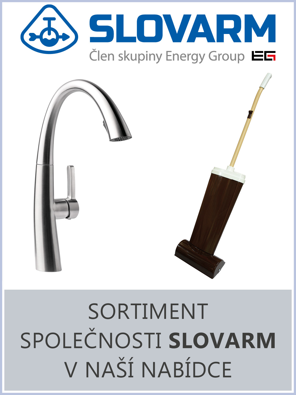 Kompletní sortiment společnosti Slovarm