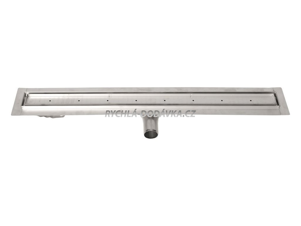 Gelco MANUS PIASTRA nerezový sprchový kanálek s roštem pro dlažbu, 950x130x55 mm GMP85