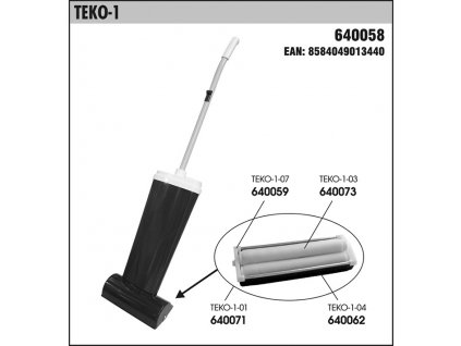 Náhradní čistící zařízení pro tepovač TEKO-1 - 640071