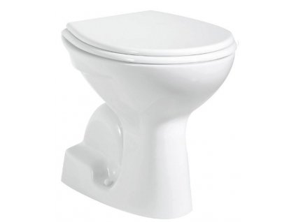 Aqualine WC mísa samostatně stojící 36x54cm, spodní odpad, bílá TP340