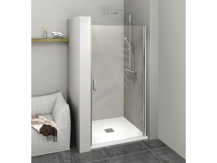 Polysan ZOOM LINE sprchové dveře 800mm, čiré sklo ZL1280