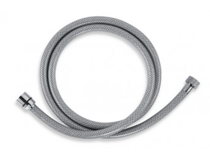 Novaservis Sprchová hadice plastová 200 cm šedá PVC/200,8  + SLEVA 5% při použití kódu SL5 v košíku