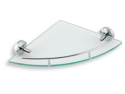 Novaservis Rohová polička se zábradlím Metalia 11 chrom 0158,0  + SLEVA 5% při použití kódu SL5 v košíku