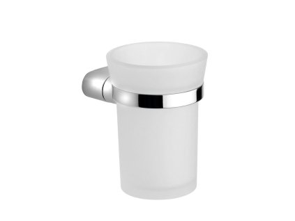 METAFORM MIDA sklenka, chrom/mléčné sklo MA004