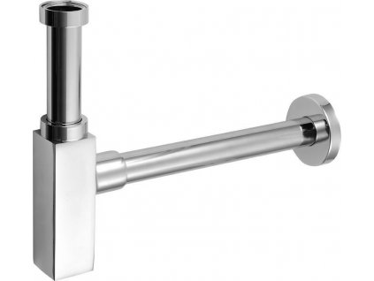 Omp Tea QUASAR umyvadlový sifon 1'1/4 odpad 32 mm, chrom 810.135.5.K