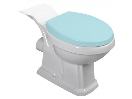 Aqualine ANTIK WC kombi mísa, bílá AK107-432