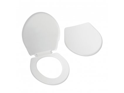 Slovarm - WC sedátko, bílé, PP, antibakteriální se stříbrem T-3551 - 620591