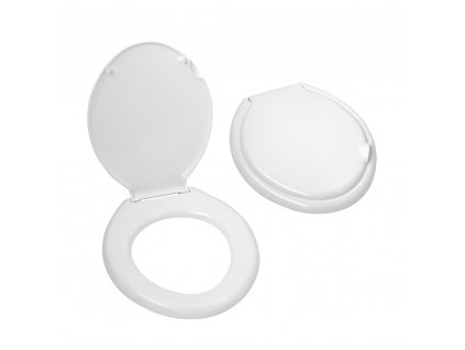 Slovarm - WC sedátko, bílé, ABS, antibakteriální se stříbrem T-3542 - 620614