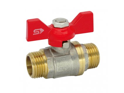 Slovarm KE-250 - Kohout kulový M/M motýl DN15 1/2" - 400061
