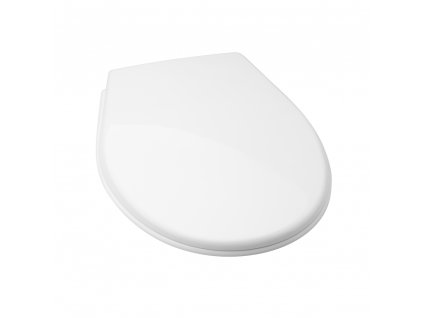 Slovarm - WC sedátko, bílé, kovové závěsy, antibakteriální se stříbrem P-3557K ROYAL - 621443