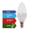 LED žárovka Svíčka E14 3,5W - 280lm; Studená bílá ( 4300K ), 270° Kapka-PZ-100026