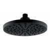 Novaservis Pevná hlavová sprcha, průměr 200 mm, černá RUP/200,5  + SLEVA 5% při použití kódu SL5 v košíku