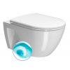 GSI PURA ECO závěsná WC mísa, Swirlflush, 55x36cm, bílá ExtraGlaze 880711