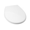 Slovarm - WC sedátko, bílé, kovové závěsy, antibakteriální se stříbrem P-3557K ROYAL - 621443