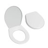 Slovarm - WC sedátko, bílé, ABS, antibakteriální se stříbrem P-3557 ROYAL - 620969