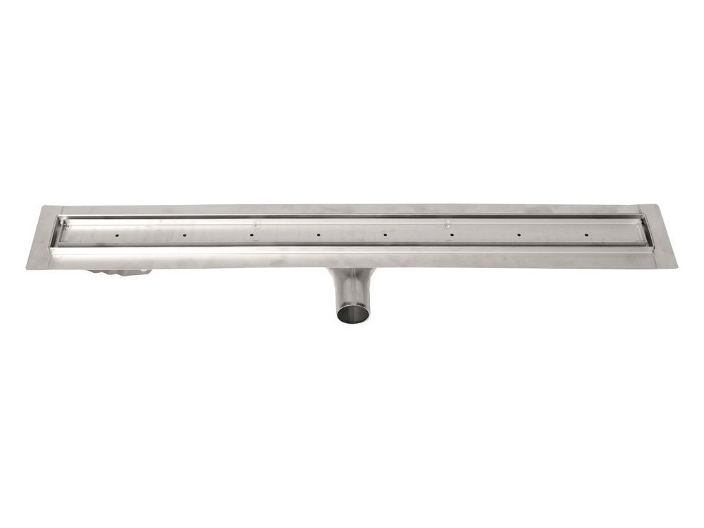 Gelco MANUS PIASTRA nerezový sprchový kanálik s roštom pre dlažbu, 750x130x55 mm GMP83