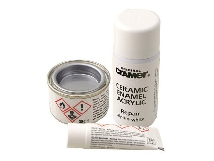 Sapho REPAIR KIT opravná sada - keramika, smalt a akryl, biela CA-16080