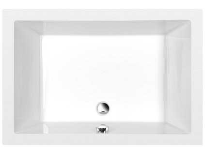Polysan DEEP hlboká sprchová vanička obdĺžnik 110x75x26cm, biela 72883