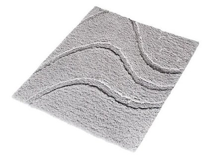 Ridder LA OLA predložka 55x50cm s protišmykom, polyester, šedá 729807