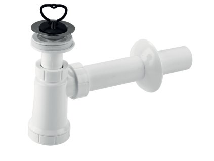 Novaservis Sifón umývadlový, ner. miska, 40 plastová zátka 410,P