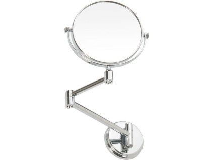 Sapho X-ROUND E kozmetické zrkadlo závesné priemer 135mm, chróm XR005