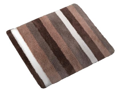 Ridder CARL predložka 55x50cm s protišmykom, polyester mikrovlákno, hnedá 7102809