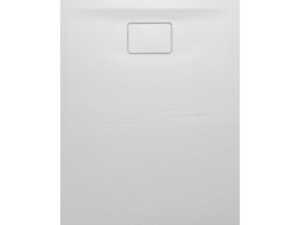 Sapho ACORA sprchová vanička,litaty mramor,obdĺžnik 100x80x2,9cm, biela,dekor kam AC003