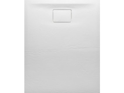 Sapho ACORA sprchová vanička,litý mramor,obdĺžnik 120x80x2,9cm, biela,dekor kameň AC004