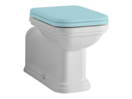 Kerasan WALDORF WC misa 37x65cm, spodný/zadný odpad, biela 411601