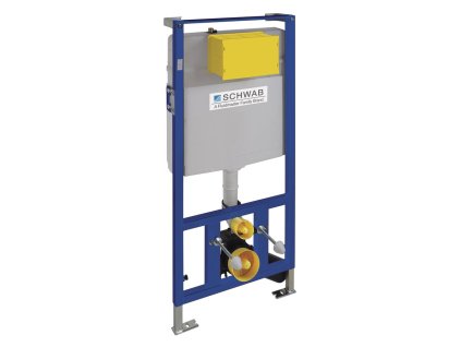 SCHWAB DUPLO WC 199 podomietková nádržka pre suchú montáž 3/6l, DN110mm T02-2113-0250