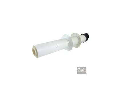 Regulus Trubka 80/125 PP/PP přes zeď s plast. koncovkou 14666