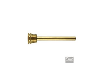 Regulus Jímka pro 1 čidlo, 7 x 9 x 100 mm, 1/2", mosaz 14880