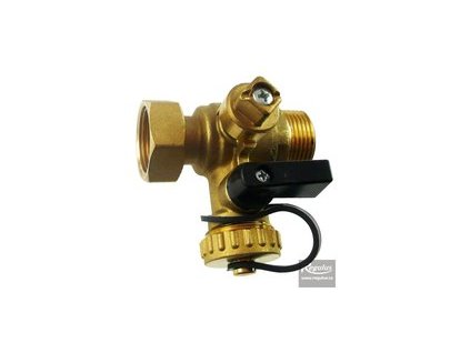 Regulus Kulový kohout s vypouštěcím ventilem 3/4" Fu/M 17412